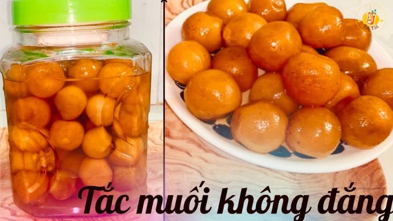 cách làm tắc muối